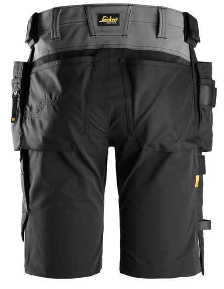 6175 - ALLROUNDWORK, SHORT EN TISSU EXTENSIBLE DANS 4 DIRECTIONS AVEC POCHES HOLSTER SNICKERS WORKWEAR