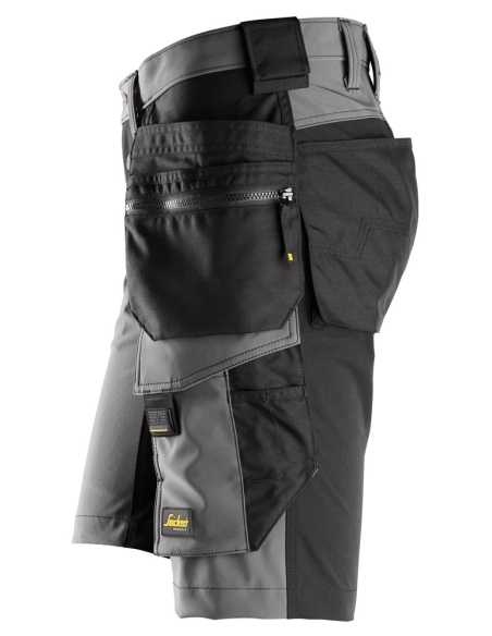 6175 - ALLROUNDWORK, SHORT EN TISSU EXTENSIBLE DANS 4 DIRECTIONS AVEC POCHES HOLSTER SNICKERS WORKWEAR