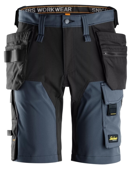 6175 - ALLROUNDWORK, SHORT EN TISSU EXTENSIBLE DANS 4 DIRECTIONS AVEC POCHES HOLSTER SNICKERS WORKWEAR