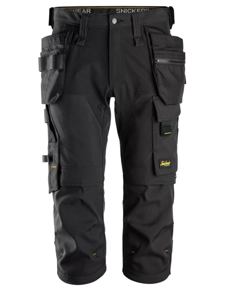 6178 - ALLROUNDWORK, PANTACOURT EN TISSU EXTENSIBLE DANS 4 DIRECTIONS AVEC POCHES HOLSTER SNICKERS WORKWEAR