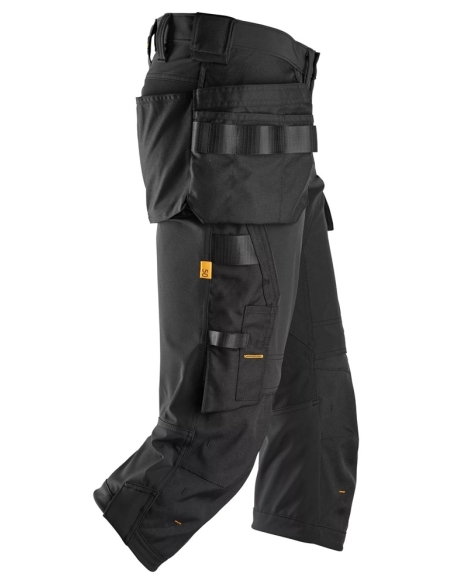 6178 - ALLROUNDWORK, PANTACOURT EN TISSU EXTENSIBLE DANS 4 DIRECTIONS AVEC POCHES HOLSTER SNICKERS WORKWEAR
