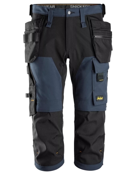 6178 - ALLROUNDWORK, PANTACOURT EN TISSU EXTENSIBLE DANS 4 DIRECTIONS AVEC POCHES HOLSTER SNICKERS WORKWEAR
