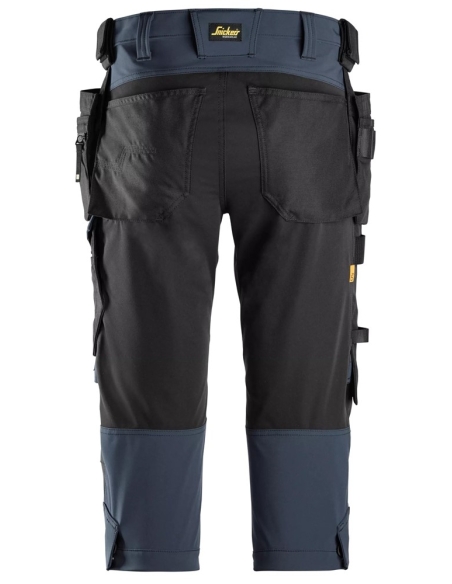 6178 - ALLROUNDWORK, PANTACOURT EN TISSU EXTENSIBLE DANS 4 DIRECTIONS AVEC POCHES HOLSTER SNICKERS WORKWEAR