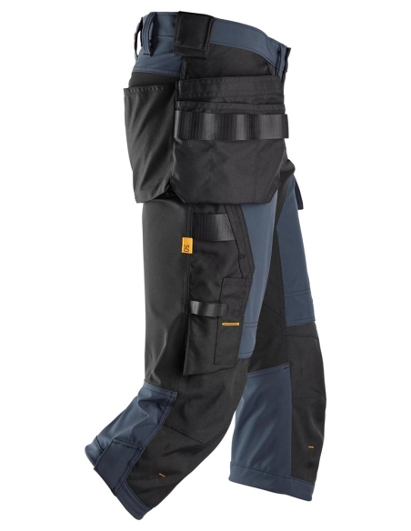 6178 - ALLROUNDWORK, PANTACOURT EN TISSU EXTENSIBLE DANS 4 DIRECTIONS AVEC POCHES HOLSTER SNICKERS WORKWEAR