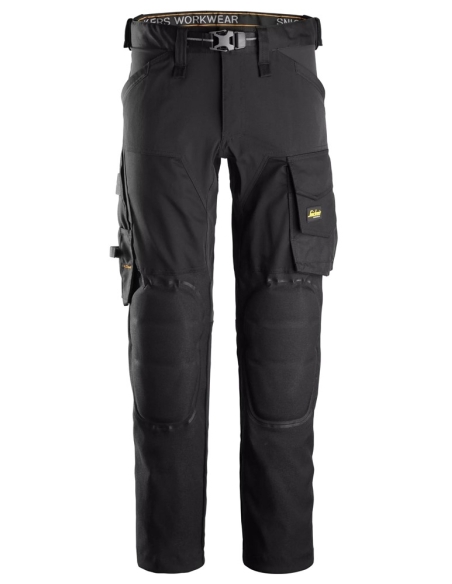 6593 - ALLROUNDWORK, PANTALON EN TISSU EXTENSIBLE AVEC GENOUILLÈRES CAPSULIZED™ SNICKERS WORKWEAR