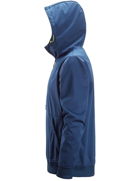 8400 - FLEXIWORK, SWEAT-SHIRT À CAPUCHE DEMI-ZIPPÉ EN TISSU EXTENSIBLE COUPE-VENT SNICKERS WORKWEAR