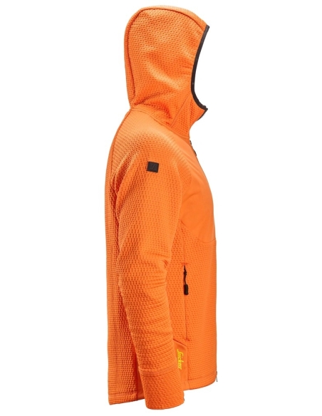 8405 - FLEXIWORK, VESTE À CAPUCHE DE COUCHE INTERMÉDIAIRE AVEC FERMETURE À GLISSIÈRE PLEINE LONGUEUR SNICKERS WORKWEAR