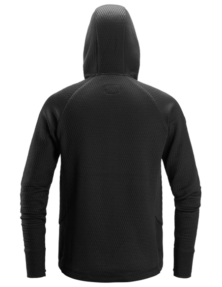 8405 - FLEXIWORK, VESTE À CAPUCHE DE COUCHE INTERMÉDIAIRE AVEC FERMETURE À GLISSIÈRE PLEINE LONGUEUR SNICKERS WORKWEAR