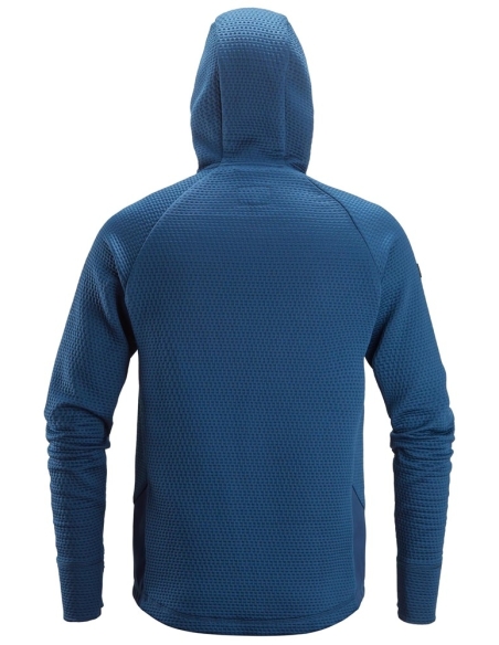 8405 - FLEXIWORK, VESTE À CAPUCHE DE COUCHE INTERMÉDIAIRE AVEC FERMETURE À GLISSIÈRE PLEINE LONGUEUR SNICKERS WORKWEAR