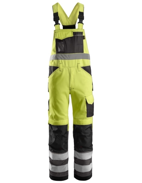 0113 - SALOPETTE À BRETELLES HAUTE VISIBILITÉ, CLASSE 2 SNICKERS WORKWEAR