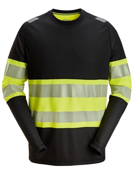 2430 - T-SHIRT À MANCHES LONGUES, HAUTE VISIBILITÉ, CLASSE 1 SNICKERS WORKWEAR