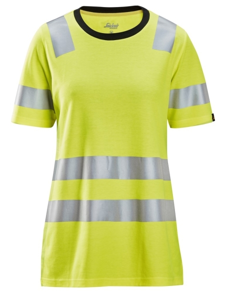 2537 - T-SHIRT POUR FEMME HAUTE VISIBILITÉ, CLASSE 2 SNICKERS WORKWEAR