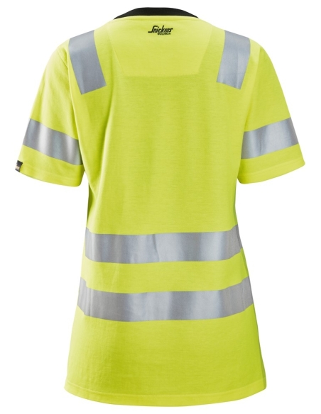 2537 - T-SHIRT POUR FEMME HAUTE VISIBILITÉ, CLASSE 2 SNICKERS WORKWEAR
