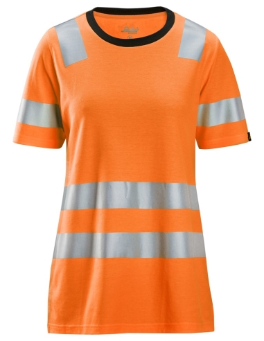 2537 - T-SHIRT POUR FEMME HAUTE VISIBILITÉ, CLASSE 2 SNICKERS WORKWEAR