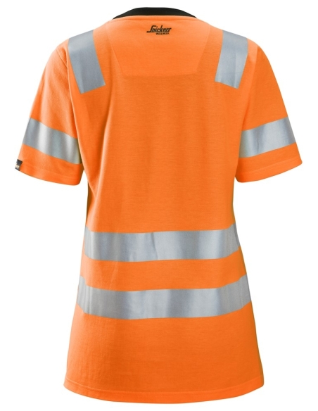 2537 - T-SHIRT POUR FEMME HAUTE VISIBILITÉ, CLASSE 2 SNICKERS WORKWEAR
