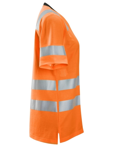 2537 - T-SHIRT POUR FEMME HAUTE VISIBILITÉ, CLASSE 2 SNICKERS WORKWEAR
