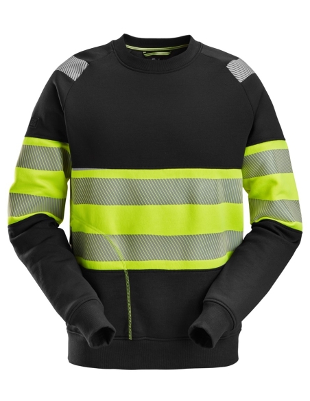 2830 - SWEAT-SHIRT HAUTE VISIBILITÉ, CLASSE 1 SNICKERS WORKWEAR