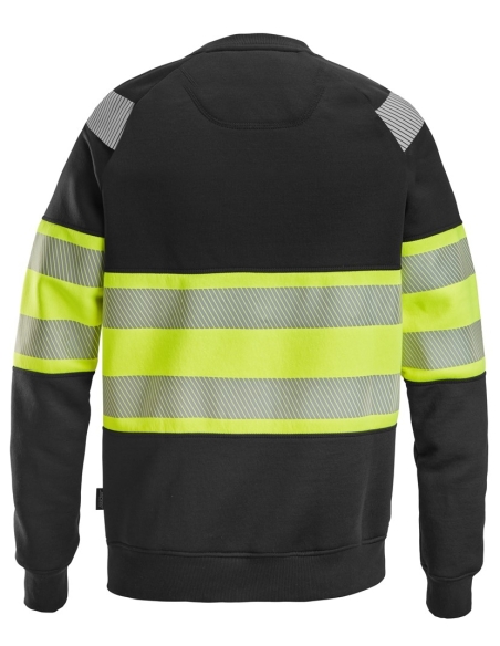 2830 - SWEAT-SHIRT HAUTE VISIBILITÉ, CLASSE 1 SNICKERS WORKWEAR