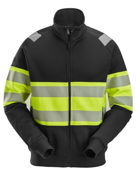 2834 - VESTE HAUTE VISIBILITÉ AVEC FERMETURE À GLISSIÈRE PLEINE LONGUEUR, CLASSE 1 SNICKERS WORKWEAR