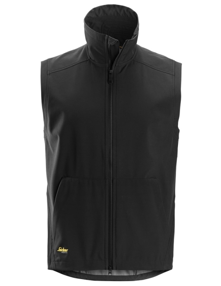 4505 - ALLROUNDWORK, GILET SOFTSHELL COUPE-VENT SNICKERS WORKWEAR