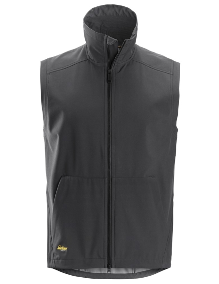 4505 - ALLROUNDWORK, GILET SOFTSHELL COUPE-VENT SNICKERS WORKWEAR