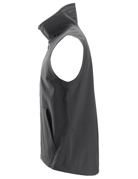 4505 - ALLROUNDWORK, GILET SOFTSHELL COUPE-VENT SNICKERS WORKWEAR