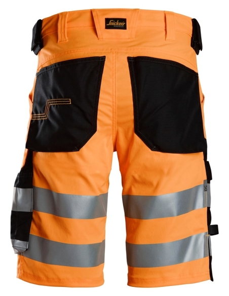 6136 - SHORT EN TISSU EXTENSIBLE HAUTE VISIBILITÉ, CLASSE 1 SNICKERS WORKWEAR