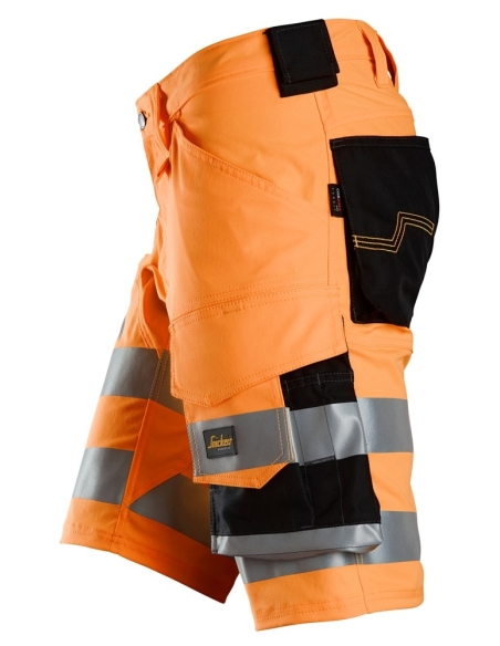 6136 - SHORT EN TISSU EXTENSIBLE HAUTE VISIBILITÉ, CLASSE 1 SNICKERS WORKWEAR