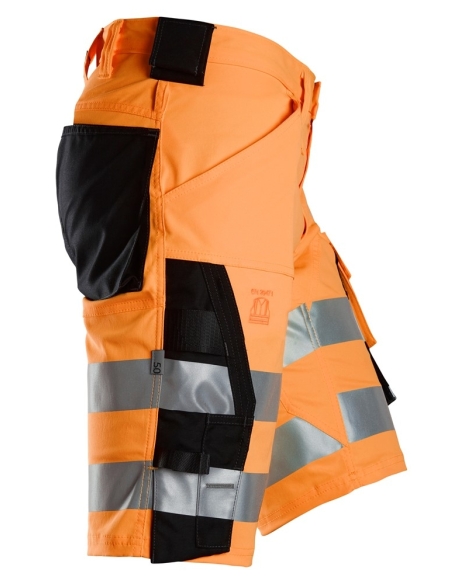 6136 - SHORT EN TISSU EXTENSIBLE HAUTE VISIBILITÉ, CLASSE 1 SNICKERS WORKWEAR