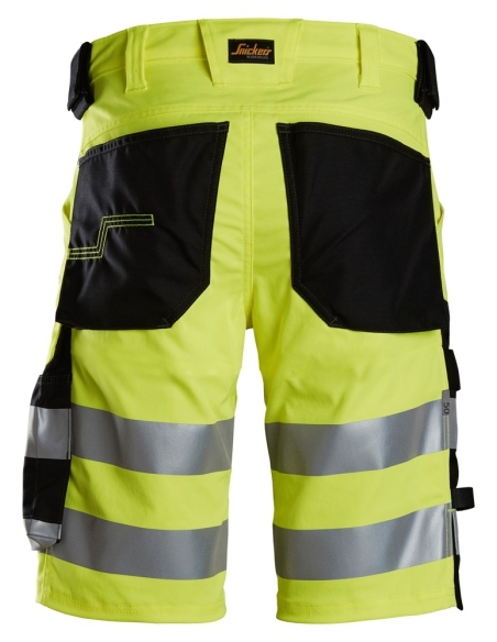6136 - SHORT EN TISSU EXTENSIBLE HAUTE VISIBILITÉ, CLASSE 1 SNICKERS WORKWEAR