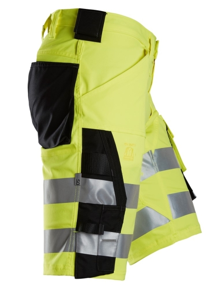 6136 - SHORT EN TISSU EXTENSIBLE HAUTE VISIBILITÉ, CLASSE 1 SNICKERS WORKWEAR