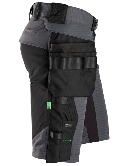 6172 - FLEXIWORK, SHORT AVEC POCHES HOLSTER DÉTACHABLES SNICKERS WORKWEAR