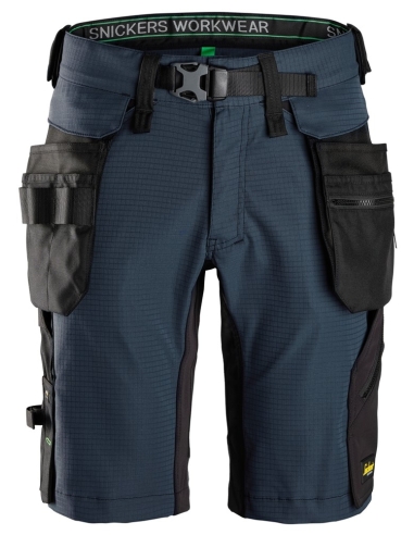 6172 - FLEXIWORK, SHORT AVEC POCHES HOLSTER DÉTACHABLES SNICKERS WORKWEAR