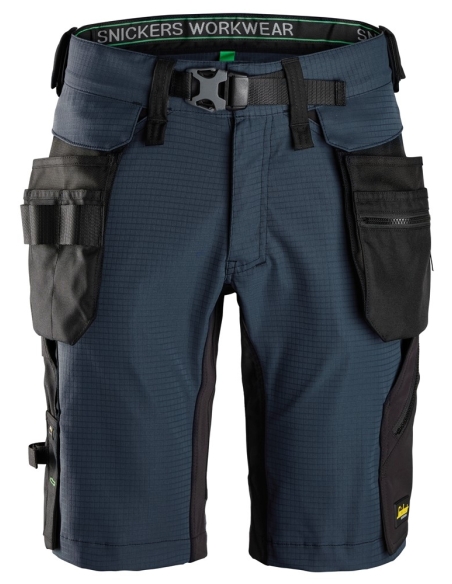 6172 - FLEXIWORK, SHORT AVEC POCHES HOLSTER DÉTACHABLES SNICKERS WORKWEAR
