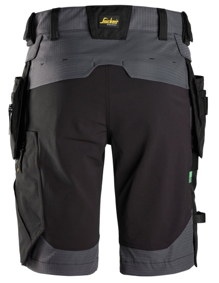 6172 - FLEXIWORK, SHORT AVEC POCHES HOLSTER DÉTACHABLES SNICKERS WORKWEAR