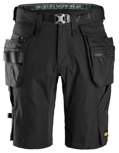 6172 - FLEXIWORK, SHORT AVEC POCHES HOLSTER DÉTACHABLES SNICKERS WORKWEAR