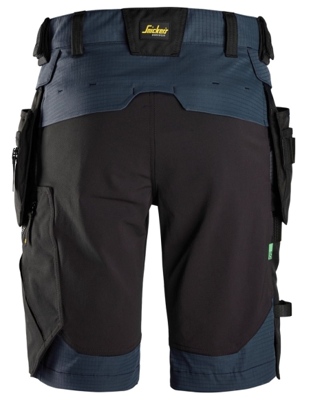 6172 - FLEXIWORK, SHORT AVEC POCHES HOLSTER DÉTACHABLES SNICKERS WORKWEAR