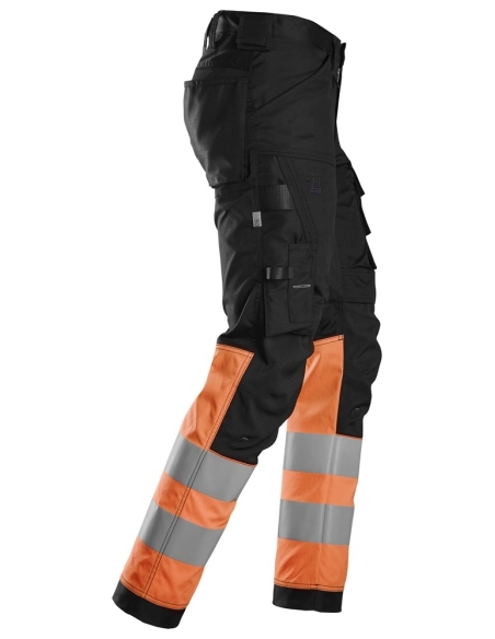 6334 - PANTALON EN TISSU EXTENSIBLE HAUTE VISIBILITÉ, CLASSE 1 SNICKERS WORKWEAR
