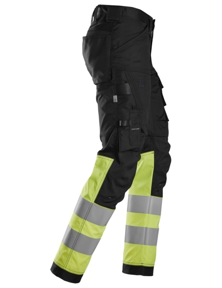 6334 - PANTALON EN TISSU EXTENSIBLE HAUTE VISIBILITÉ, CLASSE 1 SNICKERS WORKWEAR