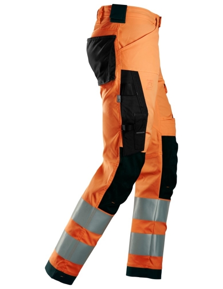 6343 - PANTALON EN TISSU EXTENSIBLE HAUTE VISIBILITÉ, CLASSE 2 SNICKERS WORKWEAR