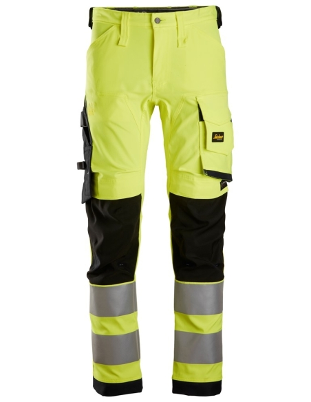 6343 - PANTALON EN TISSU EXTENSIBLE HAUTE VISIBILITÉ, CLASSE 2 SNICKERS WORKWEAR