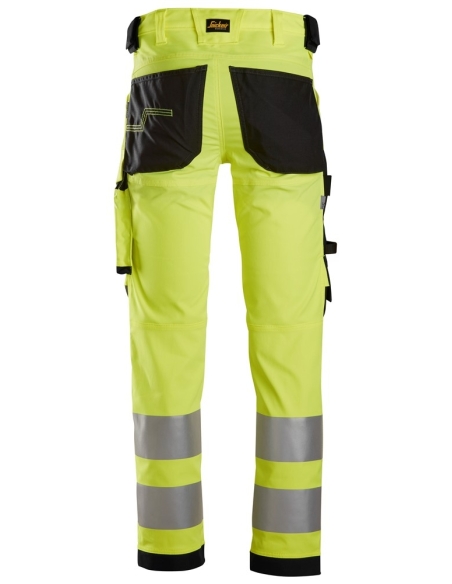 6343 - PANTALON EN TISSU EXTENSIBLE HAUTE VISIBILITÉ, CLASSE 2 SNICKERS WORKWEAR