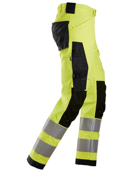 6343 - PANTALON EN TISSU EXTENSIBLE HAUTE VISIBILITÉ, CLASSE 2 SNICKERS WORKWEAR