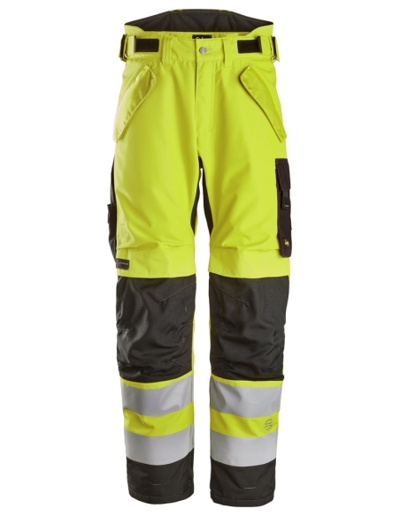 6630 - PANTALON À REMBOURRAGE LÉGER À 2 COUCHES 37.5® IMPERMÉABLE HAUTE VISIBILITÉ, CLASSE 2 SNICKERS WORKWEAR