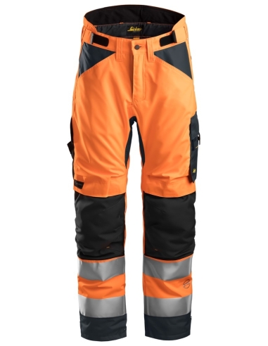 6639 - ALLROUNDWORK, PANTALON D’HIVER 37.5 HAUTE VISIBILITÉ, CLASSE 2 SNICKERS WORKWEAR
