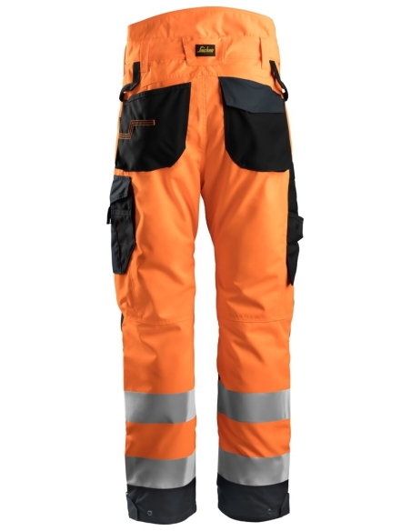6639 - ALLROUNDWORK, PANTALON D’HIVER 37.5 HAUTE VISIBILITÉ, CLASSE 2 SNICKERS WORKWEAR