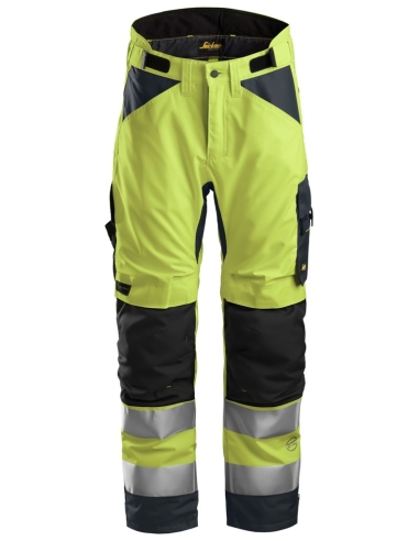 6639 - ALLROUNDWORK, PANTALON D’HIVER 37.5 HAUTE VISIBILITÉ, CLASSE 2 SNICKERS WORKWEAR