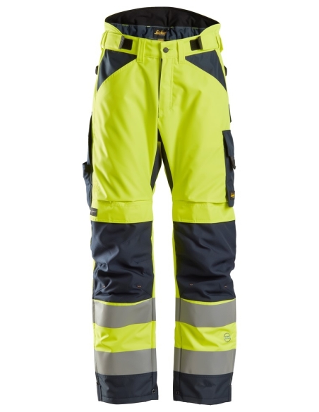 6639 - ALLROUNDWORK, PANTALON D’HIVER 37.5 HAUTE VISIBILITÉ, CLASSE 2 SNICKERS WORKWEAR