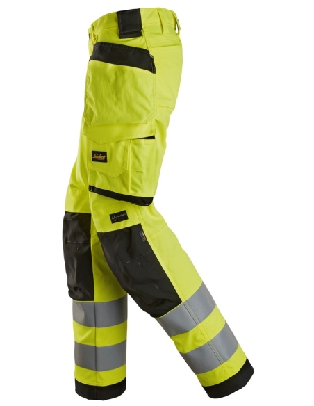 6743 - PANTALON EN TISSU EXTENSIBLE POUR FEMME AVEC POCHES HOLSTER HAUTE VISIBILITÉ, CLASSE 2 SNICKERS WORKWEAR