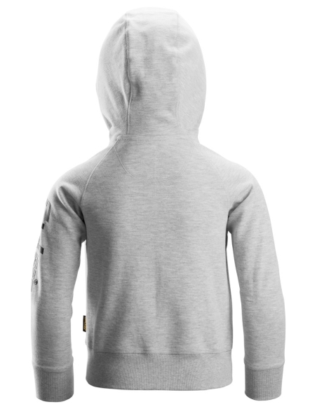 7512 - SWEAT-SHIRT À CAPUCHE JUNIOR AVEC LOGO ET FERMETURE À GLISSIÈRE PLEINE LONGUEUR SNICKERS WORKWEAR